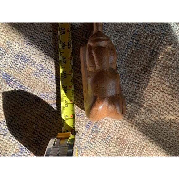 Wooden African Wedding Marriage Chain Hand Carved Vintage Vibes - Picture 9 of 9